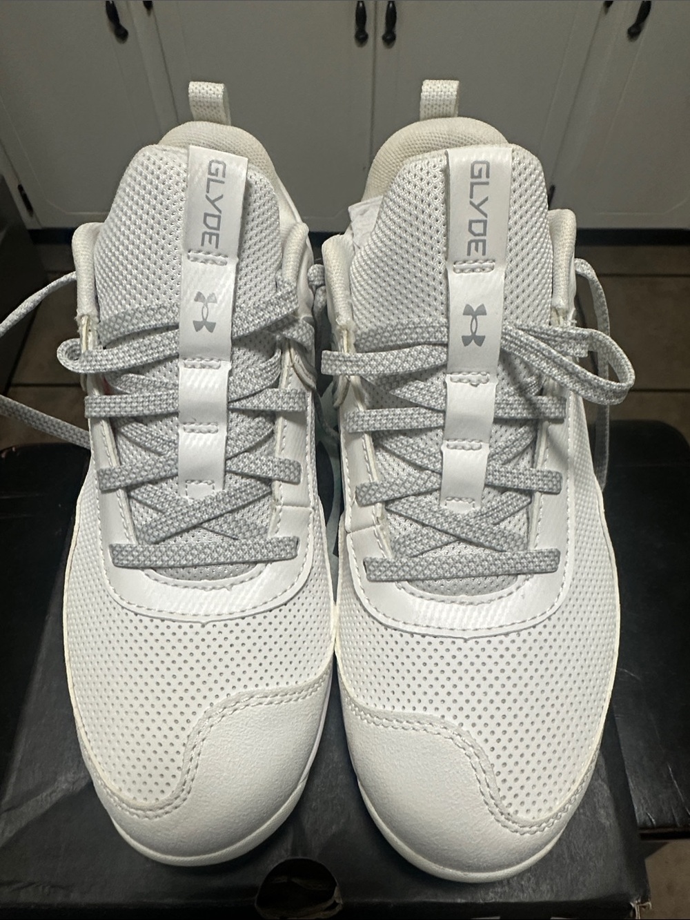 Women’s Under Armour Glyde 3 White with Light Gray Accents